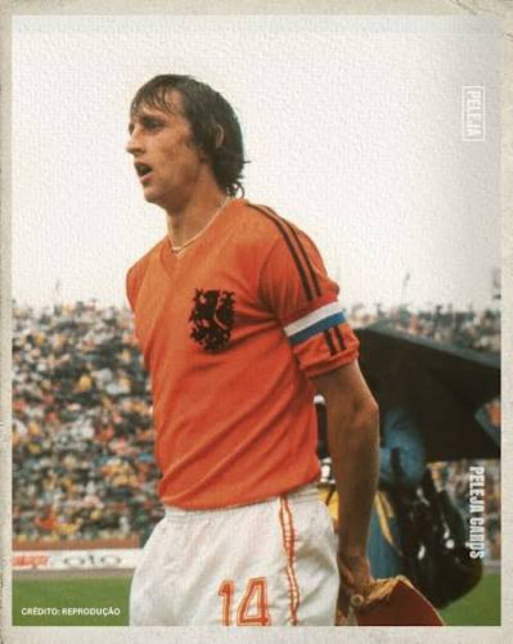 Johan Cruyff e a hist&oacute;rica sele&ccedil;&atilde;o da Holanda de 1974