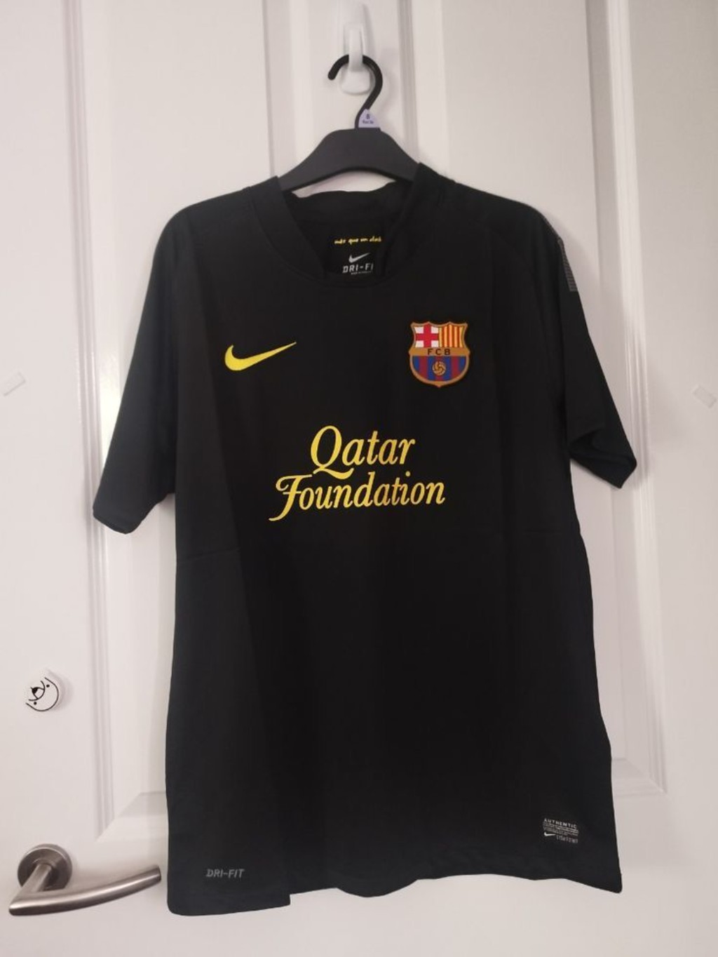 Camisa Barcelona 2011 Preta