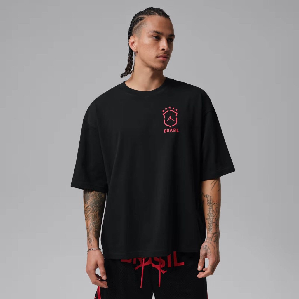 camisa do brasil vermelha 