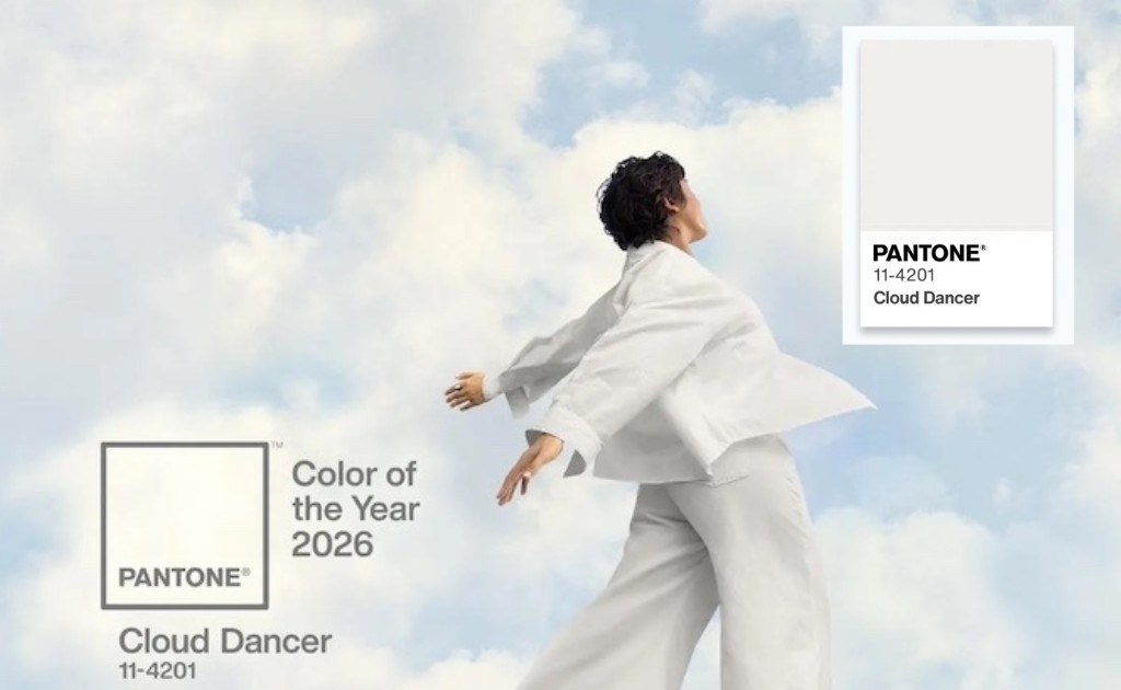 8026 Color Color del Año Pantone 2026 Cloud Dancer