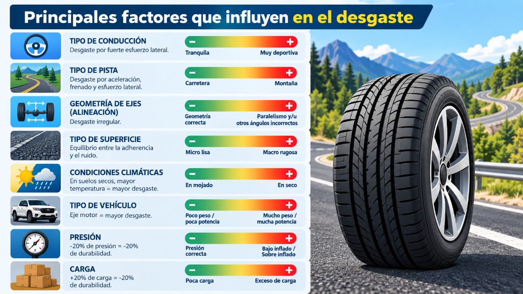 Factores de desgaste