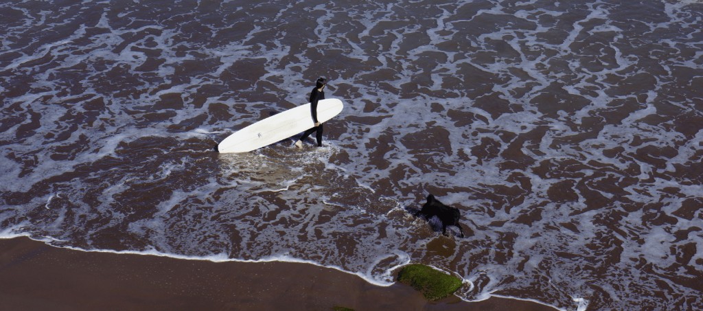 Boardshort YOVA en acción
