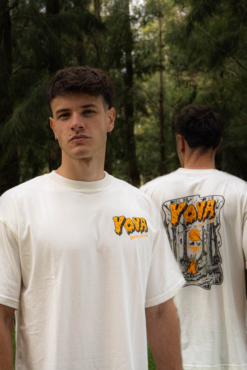 Remera South Latitude YOVA inspirada en surf y skate