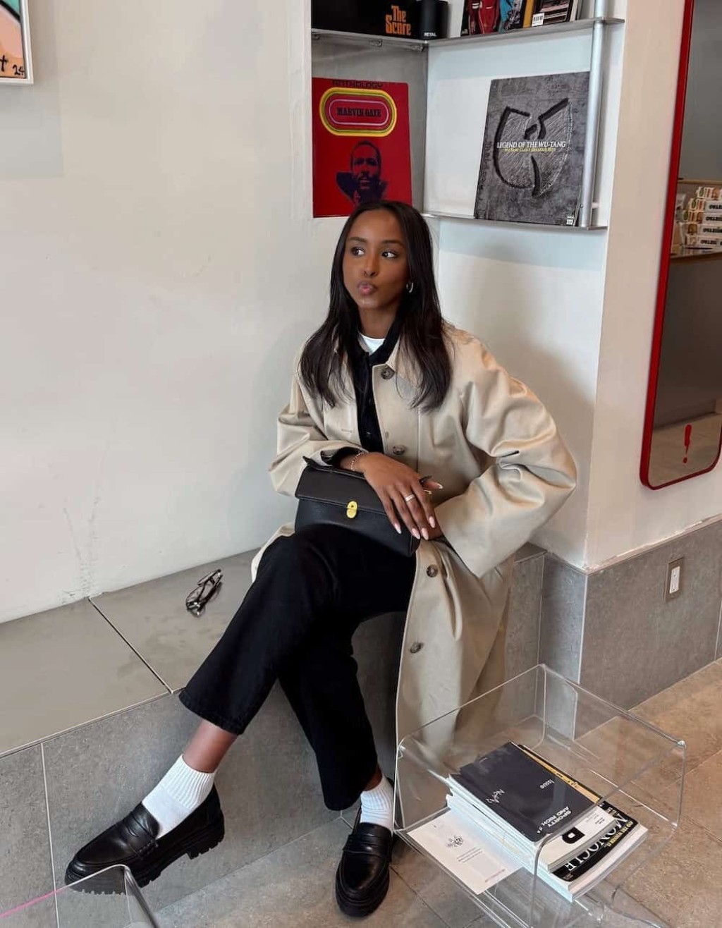 Look mocassim clássico moderno