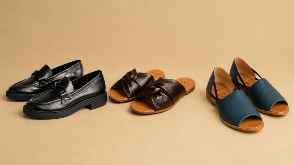 Sapatos essenciais para ter e usar no trabalho.