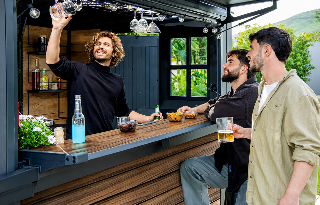 Outdoor Garden Bar Keter premiado no DIY Week Awards 2026