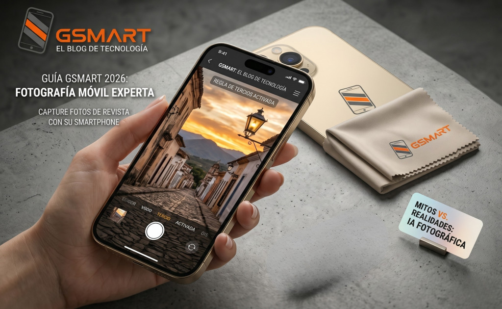 Cómo sacar fotos profesionales con el celular en 2026 | Gsmart