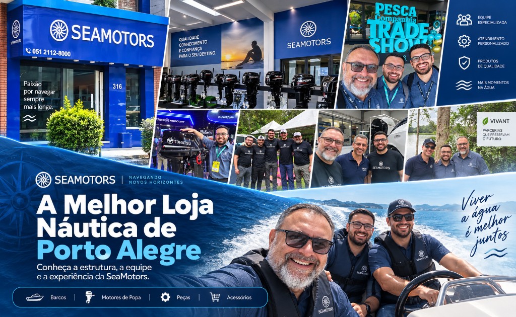 A melhor loja n&aacute;utica Seamotors