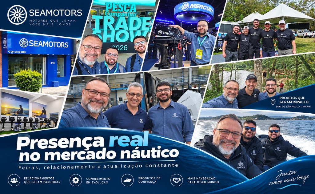 Presen&ccedil;a no Mercado Nacional e Internacional da Seamotors