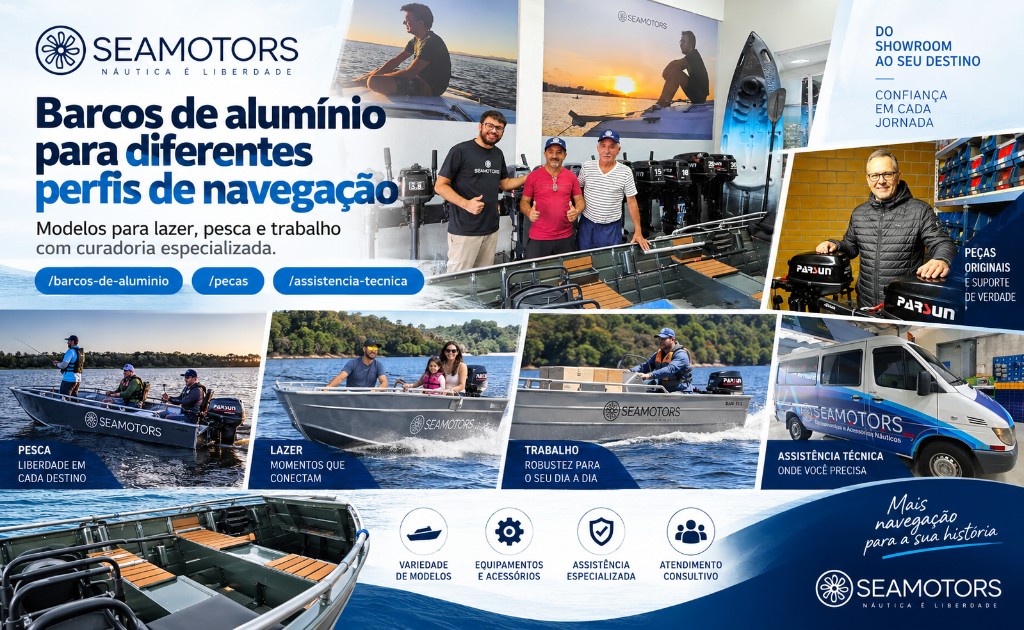 barcos de aluminio Seamotors