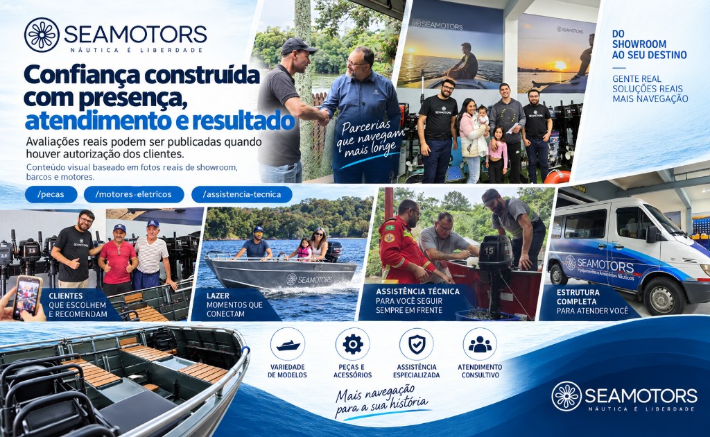 Seamotors Entrega em Todo Brasil