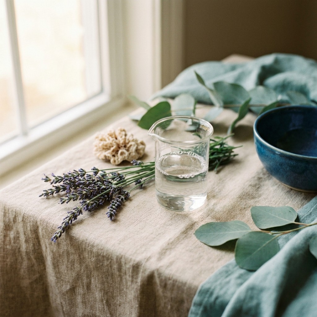Agua floral de lavanda y glicerina vegetal templadas para la fase acuosa &mdash; B&middot;NATURE
