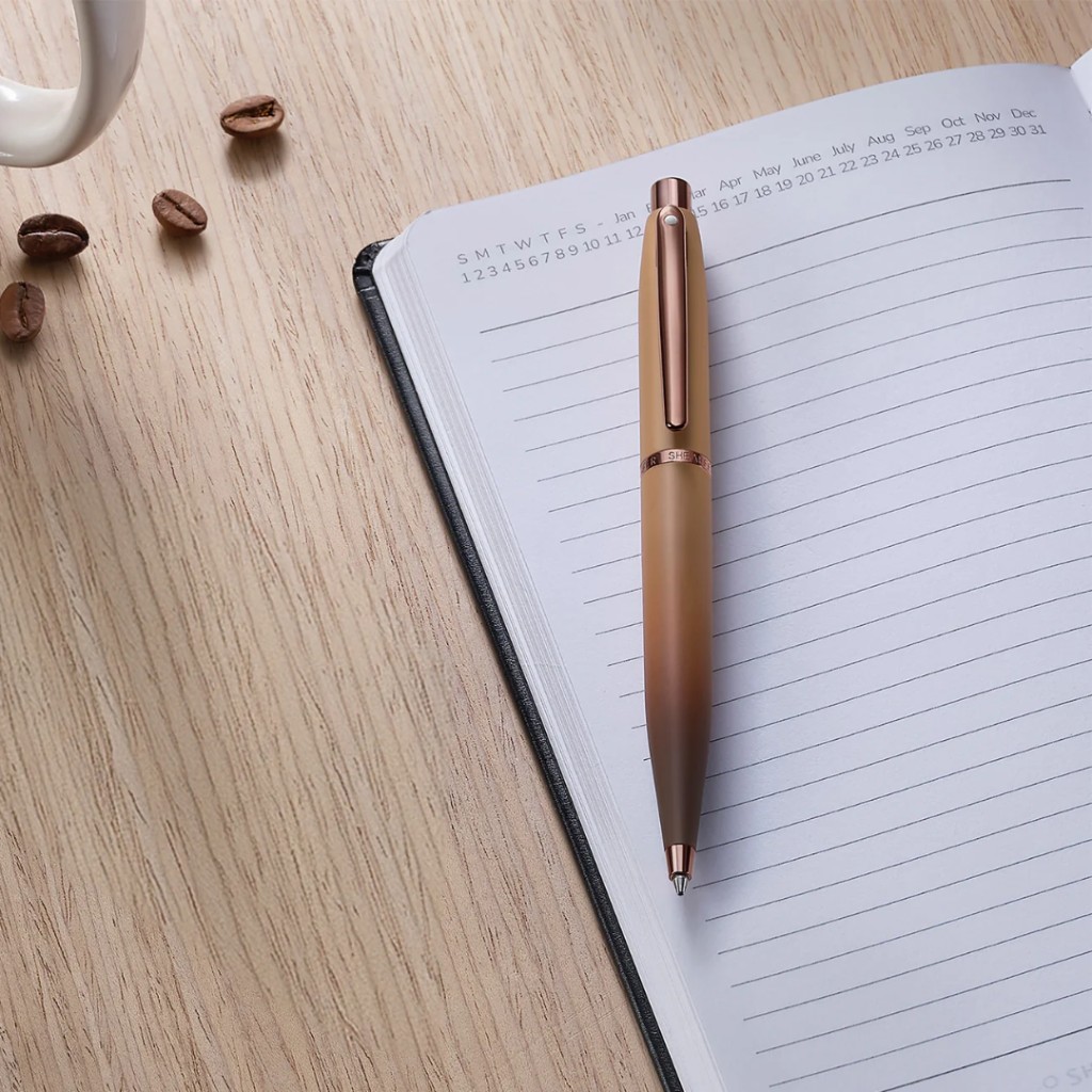 Caneta Esferogr&aacute;fica Sheaffer VFM, Coffee Edition