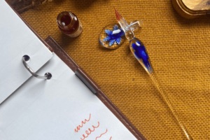 Caneta de caligrafia de vidro
