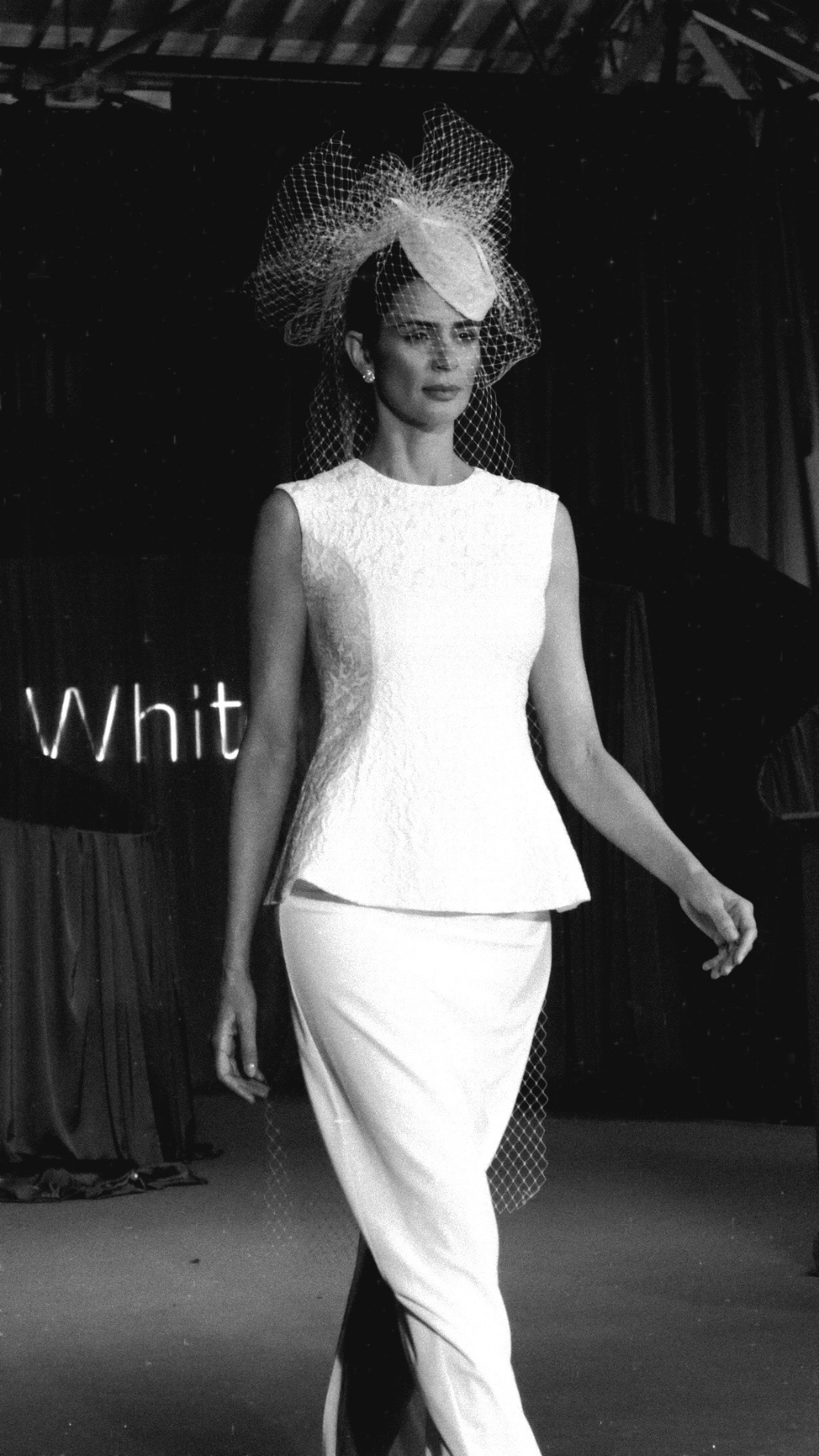 Desfile Graciella Starling Alta chapelaria para noivas em Portugal vestido In&ecirc;s Pimentel