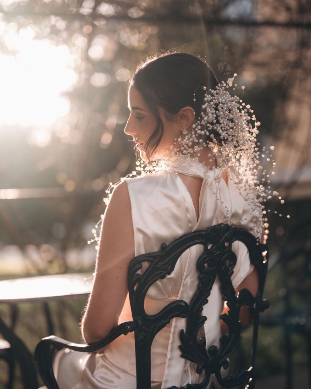 Graciella Starling Alta Chapelaria para Revista I Love Bride em Portugal no hotel Boeira Gardem