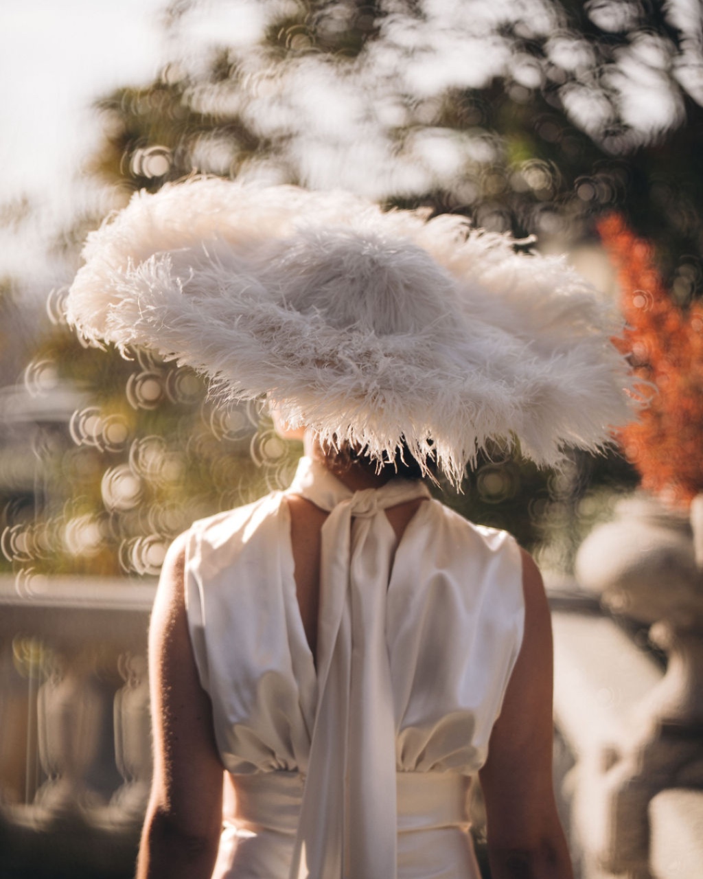 Graciella Starling Alta Chapelaria para Revista I Love Bride em Portugal no hotel Boeira Gardem