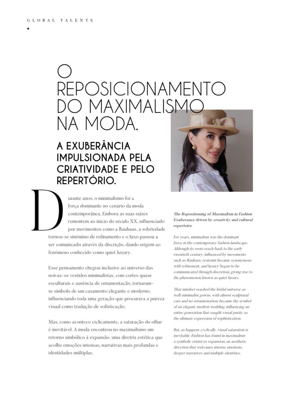 Graciella Starling escreve para revista de noiva portuguesa I love Bride 