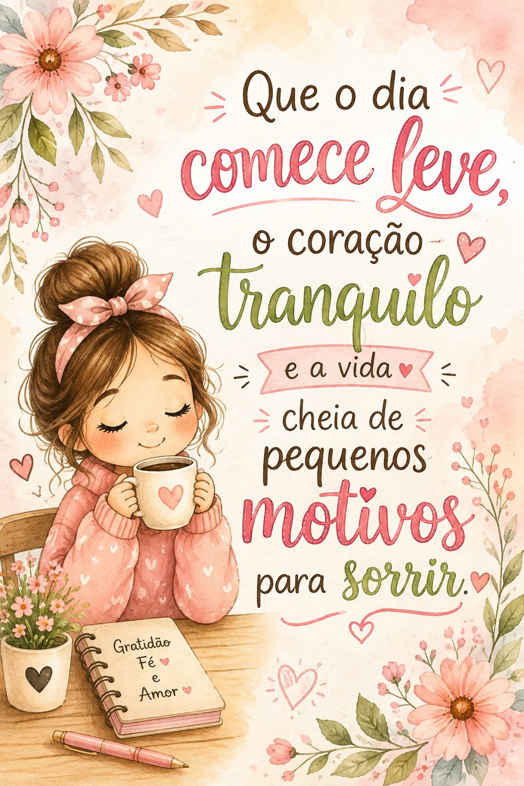 10 frases de bom dia para começar o dia com leveza