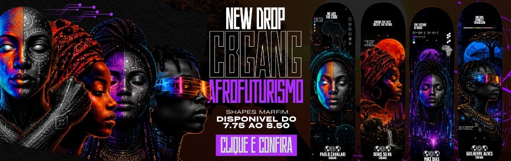 Shape Marfim CBGANG Afrofuturismo