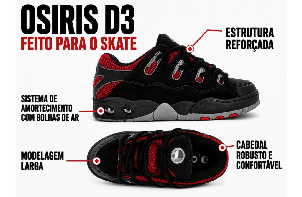 Tênis Osiris D3