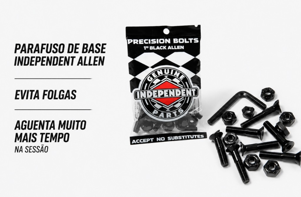 Parafuso de Base Independent Allen 1"