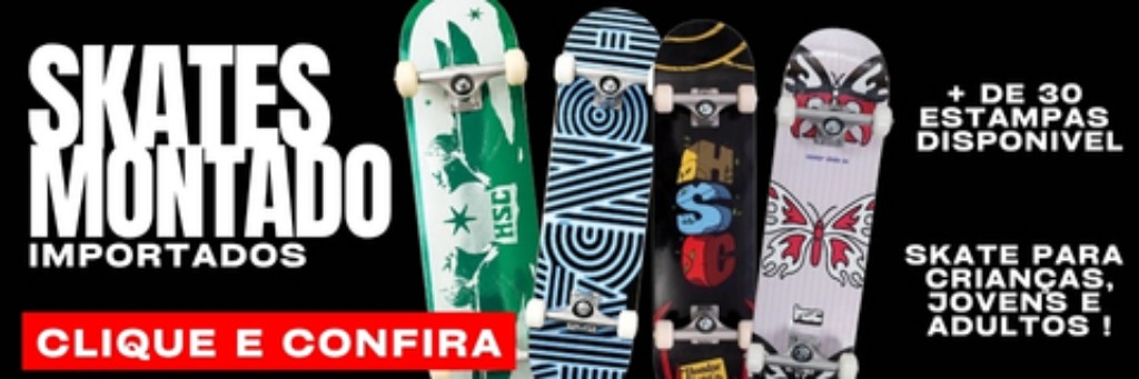 Skate Montado Importado 