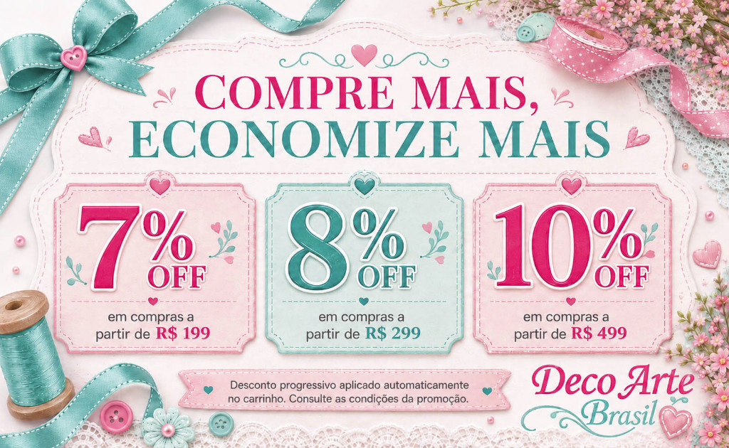 Compre mais Pague Menos na Decoartebrasil