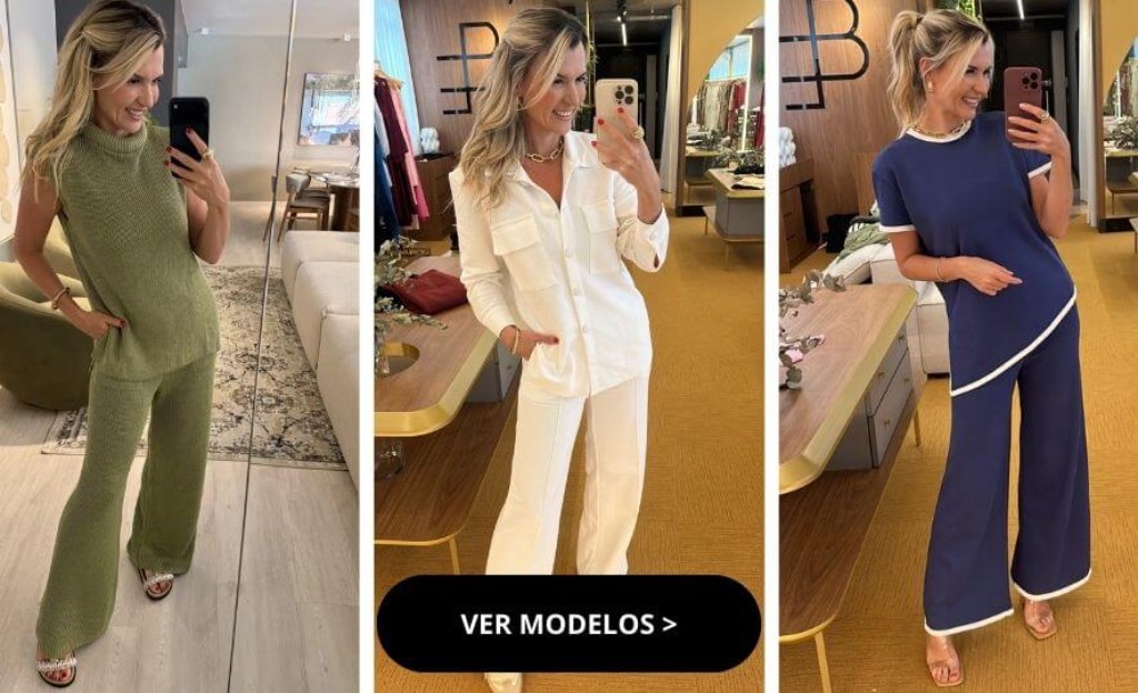 Conjuntos Femininos Alfaiataria Bruna Elisa C.