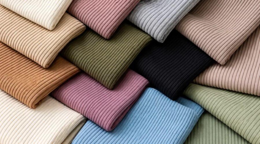 Diferentes tipos de Tecido Canelado