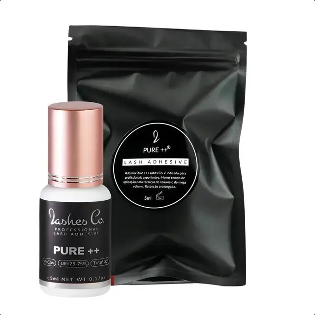 Frasco da cola Lashes Co Pure++ 5 ml