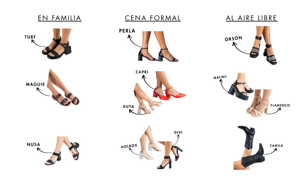como combinar tus zapatos para diferentes eventos, como combinar tus zapatos para diferentes ocasiones, sandalias, botas, texanas, sandalias con taco alto, sandalias con taco mediano, inspo sandalias, outfit inspo, zapatos inspo