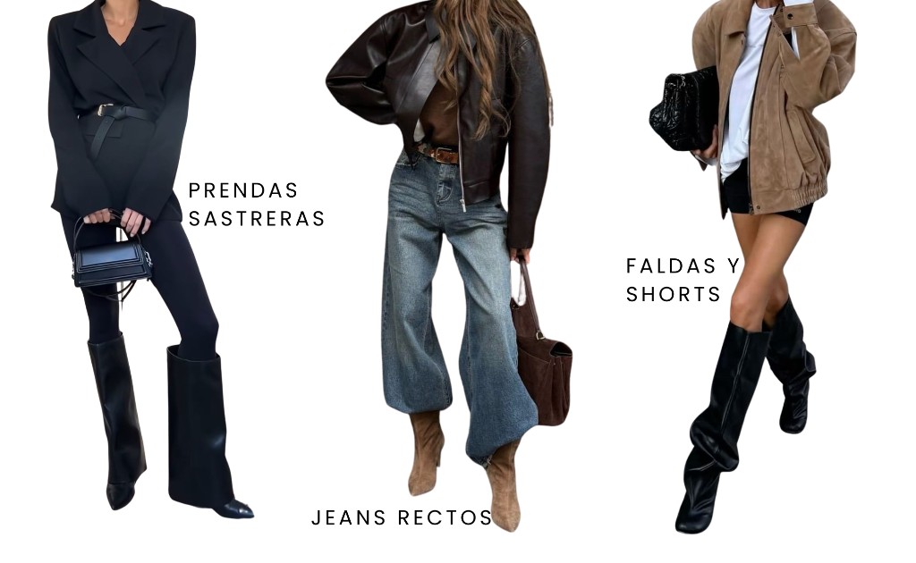 C&oacute;mo combinar botas mujer invierno 2026 en Argentina
