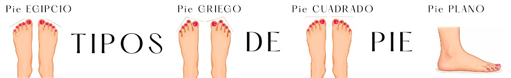 Tipos de pie mujer empeine alto bajo y pie plano para elegir calzado correcto