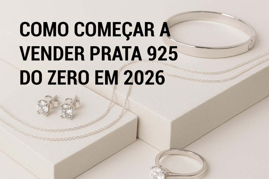 Como começar a vender prata 925 do zero em 2026: guia completo