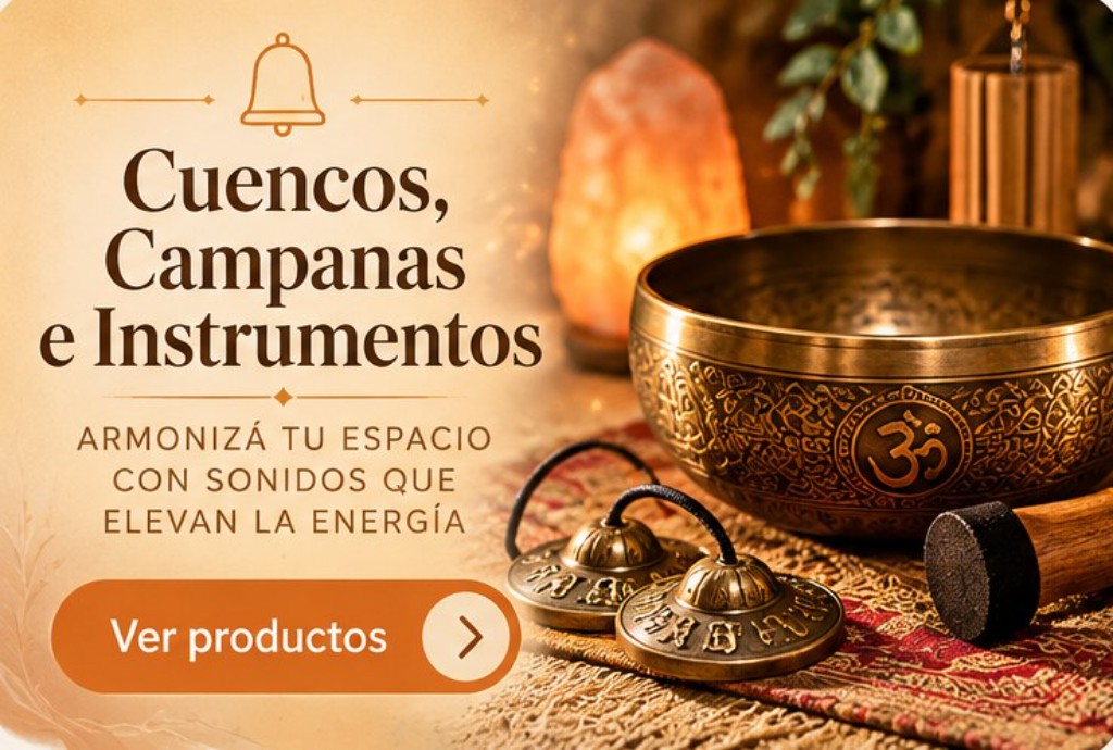 Cuencos, campanas e instrumentos para armonizar tu espacio