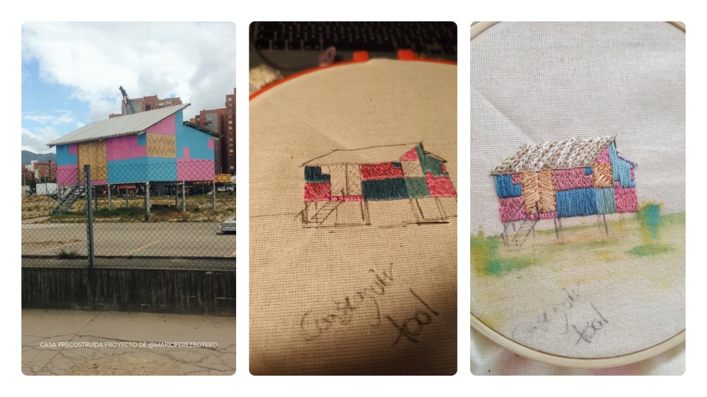 casa por juanamatu en bordado y needle feting