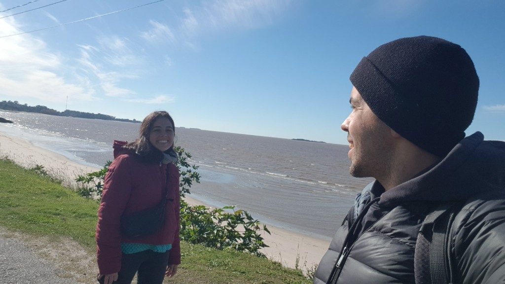 Playa en Colonia del Sacramento Uruguay