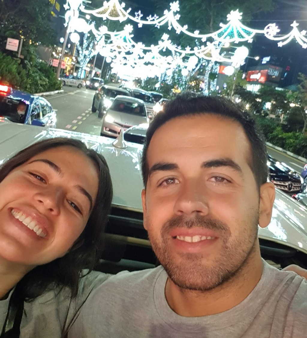 Singapur en auto descapotable