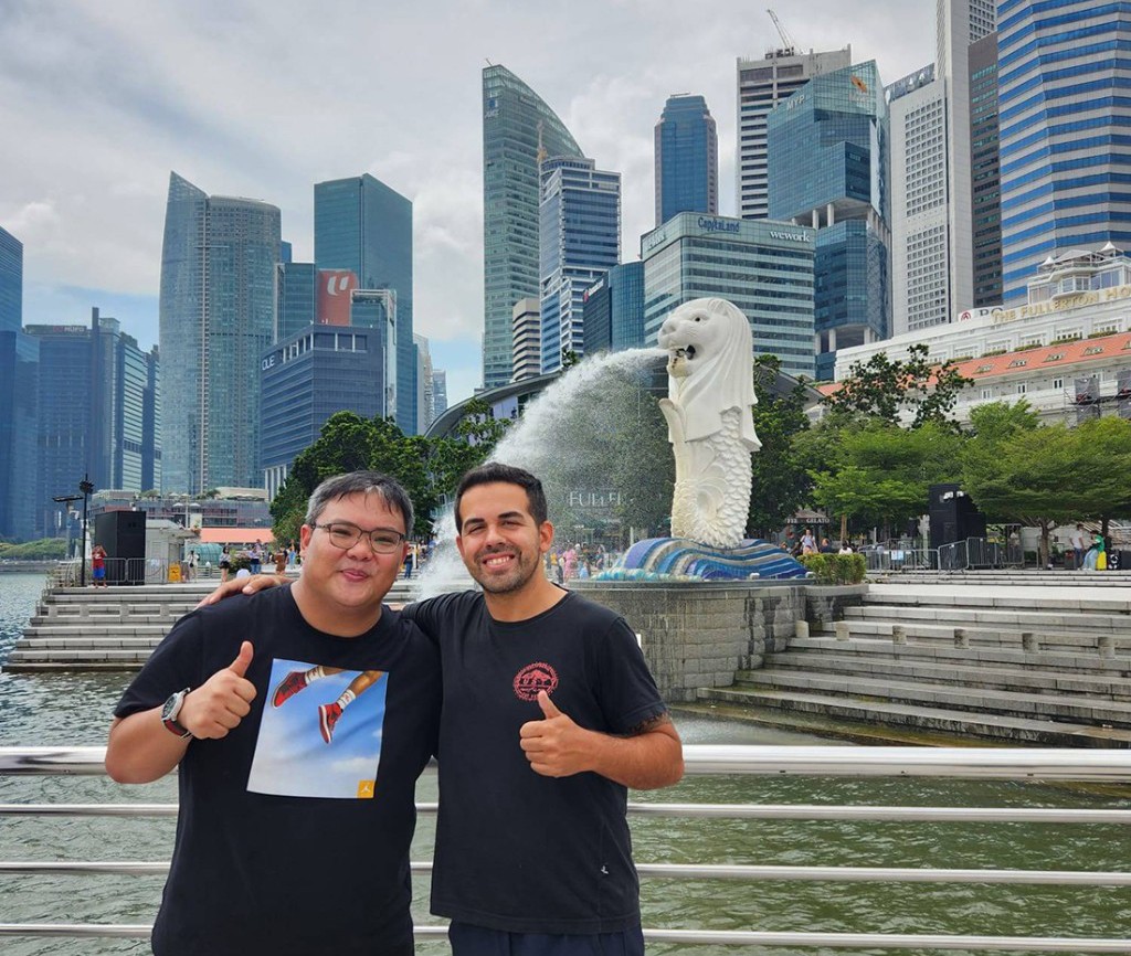 Merlion Park singapur