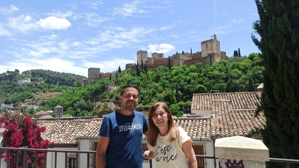 Vistas de la Alhambra desde el Mirador