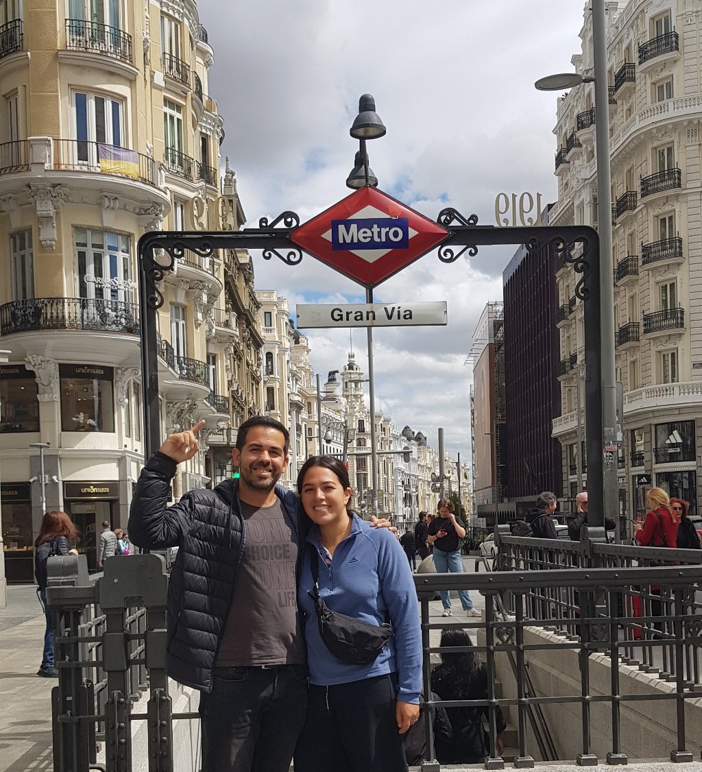 Gran via metro de madrid