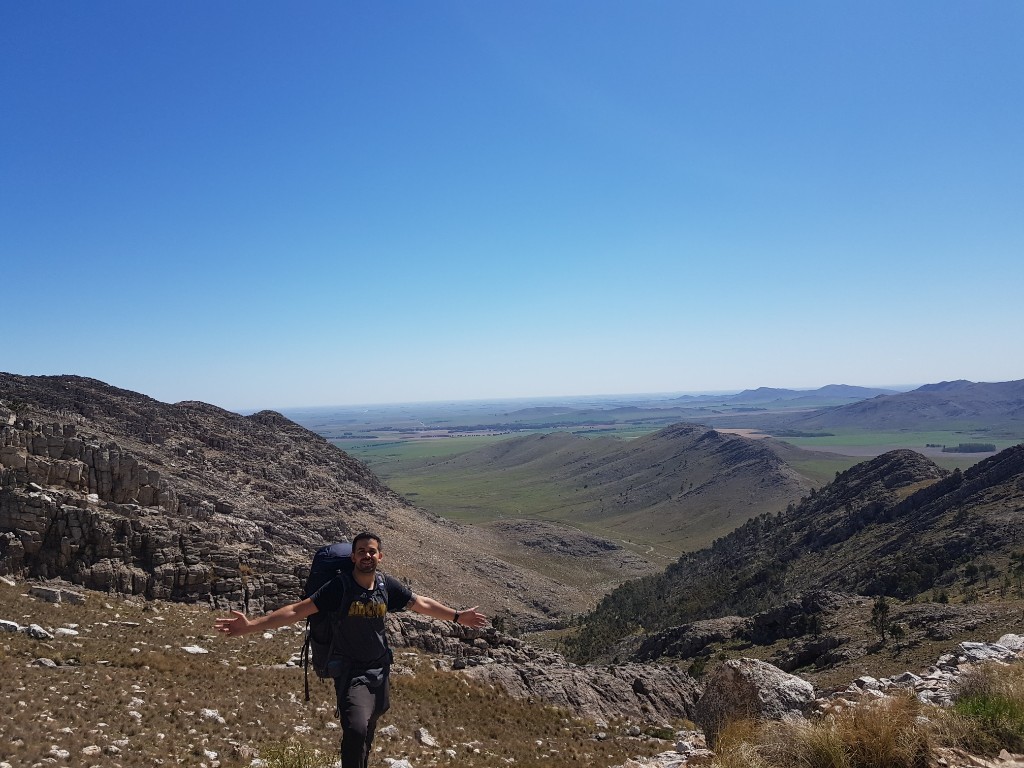 panorámica en el Cerro 3 picos