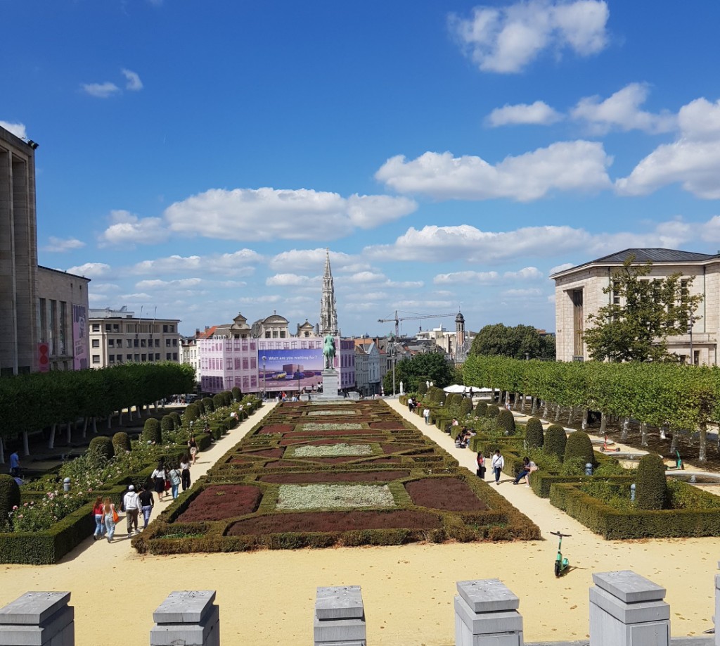 jardines en bruselas