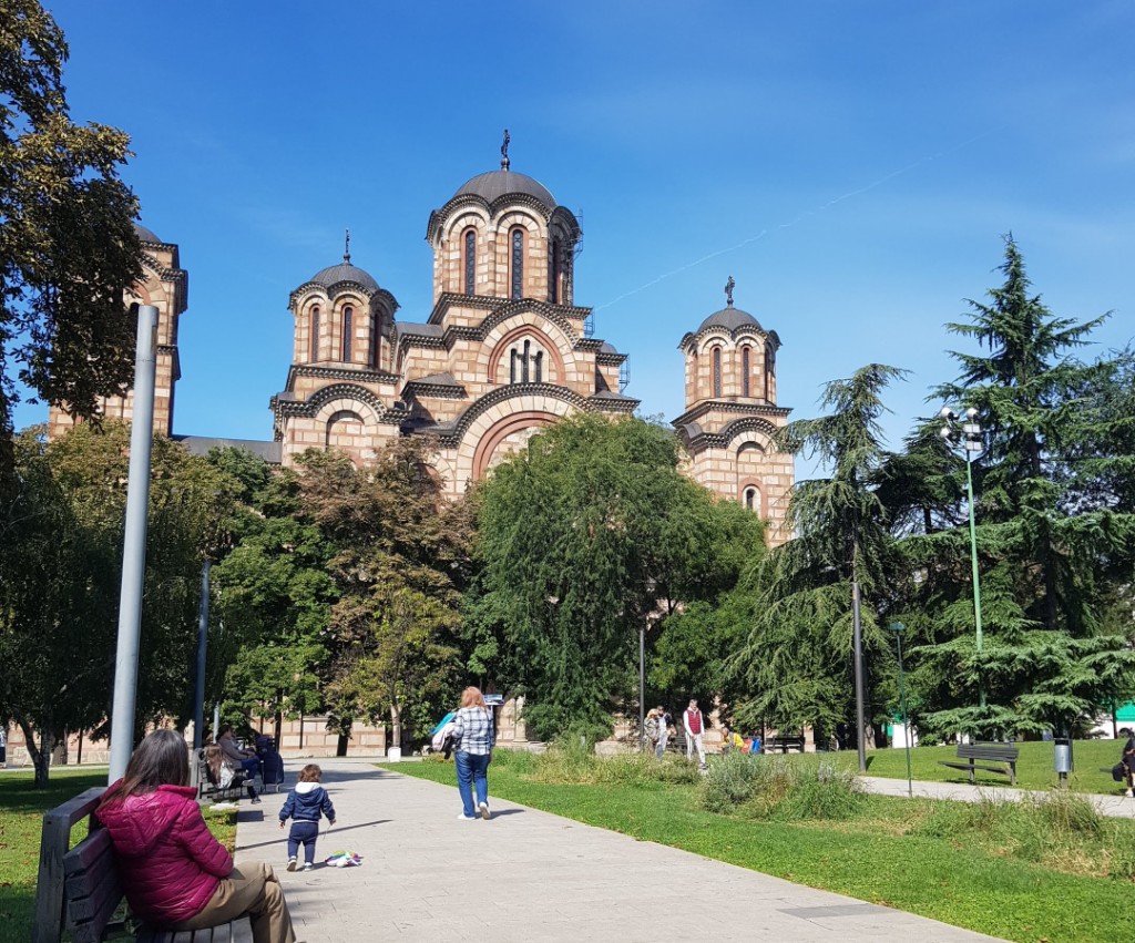 Iglesia de San Marcos en belgrado serbia