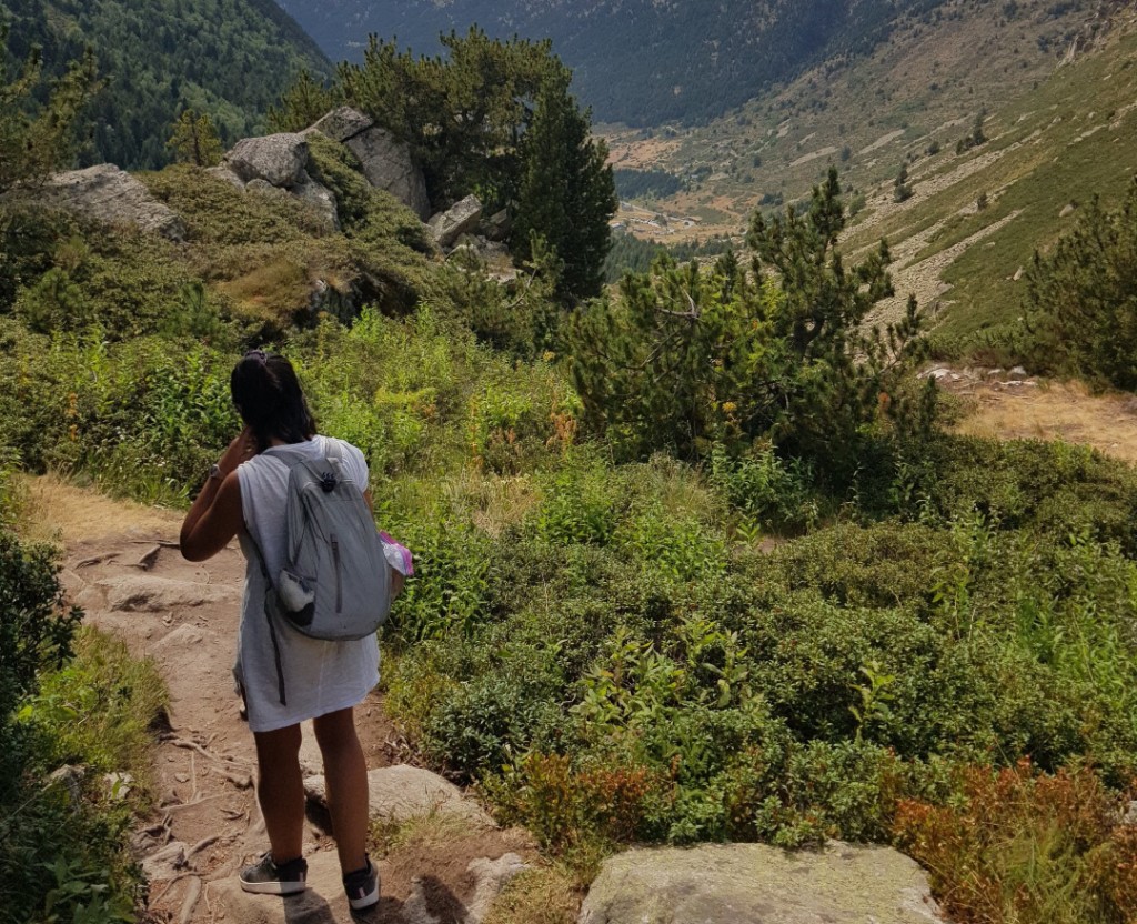 sendero para hacer trekking en andorra