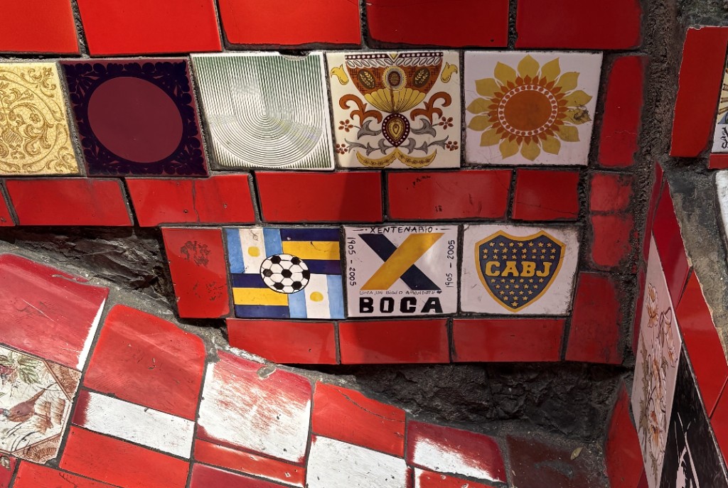 ceramicas boca junios escalera seleron