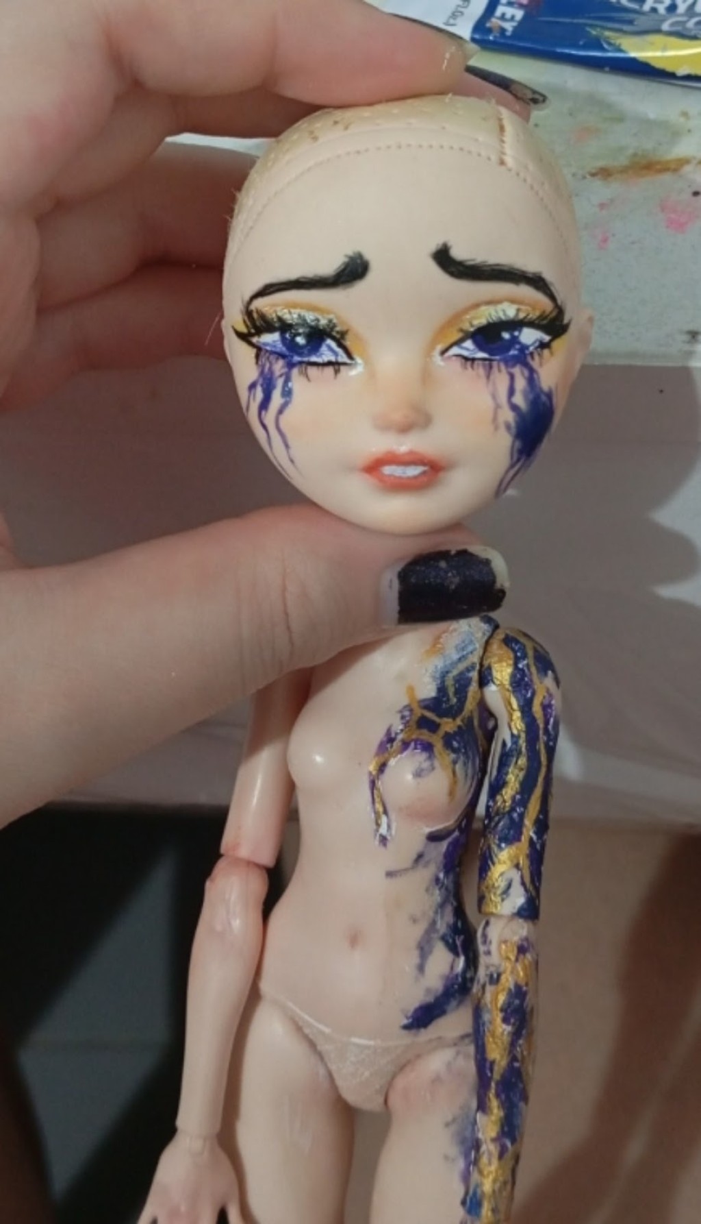 reconstru&ccedil;&atilde;o remake boneca