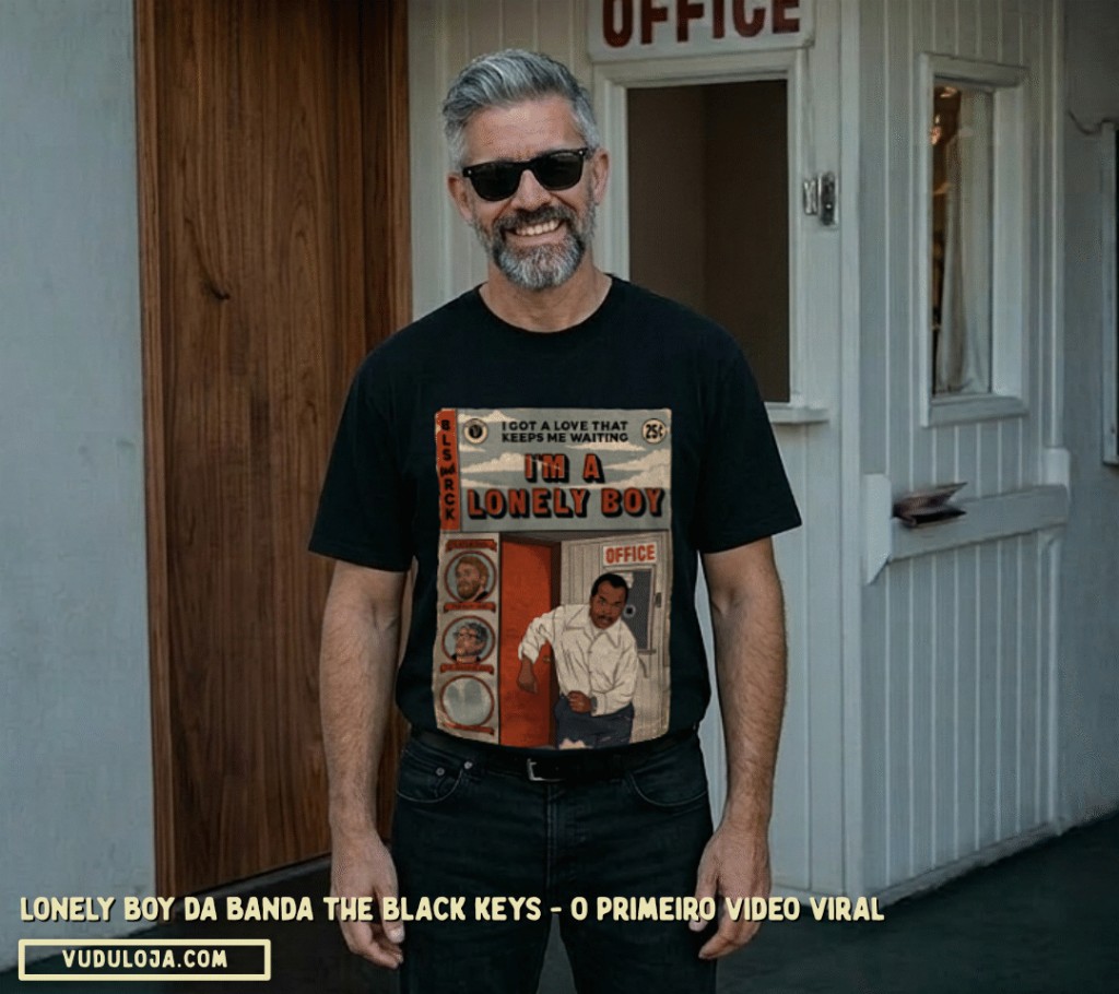 camiseta the black keys lonely boy