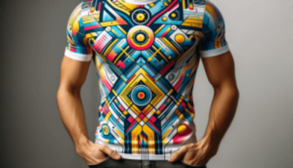 Camiseta con dise&ntilde;o a trav&eacute;s de este m&eacute;todo